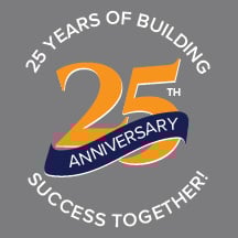 Plascon 25th Anniversary Logo