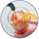 iced tea glass