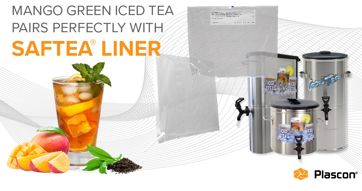 Mango Iced Tea and Saftea Liner: the perfect pair