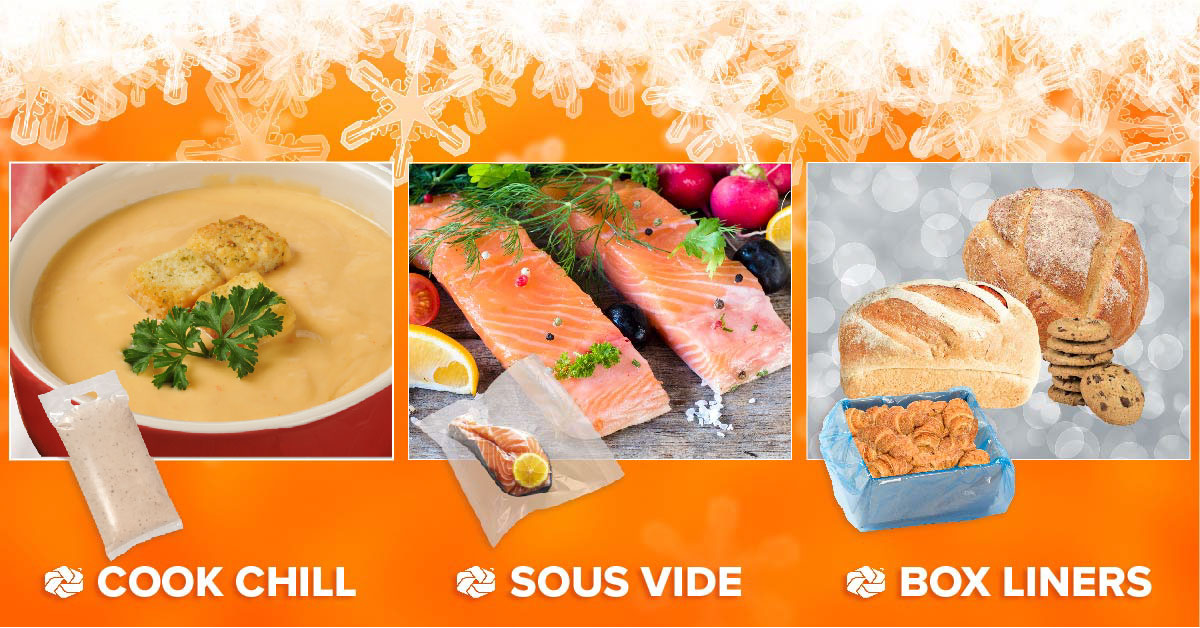 Learn about Cook Chill, Sous Vide and Box Liners for food prep and storage. 