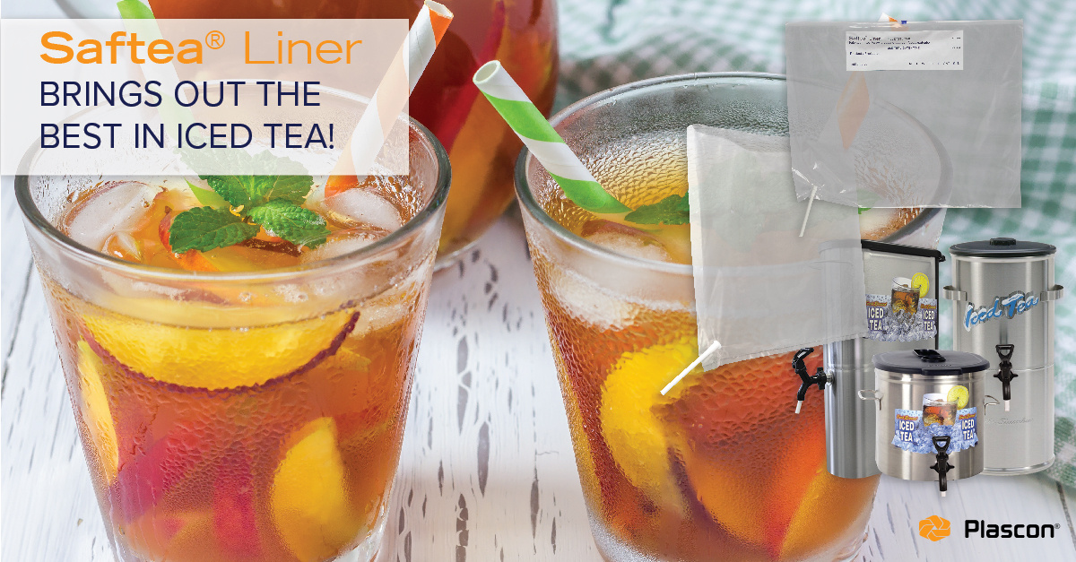 Saftea Liner makes iced tea fresher and contaminate free